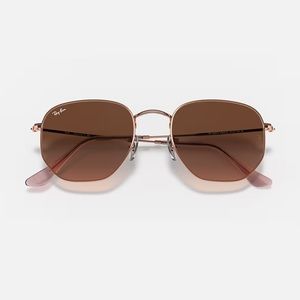 Ray Ban sunglasses hexagonal RB 3548N
